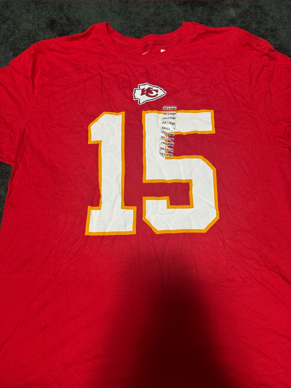 #15 Patrick Mahomes Kansas City Chiefs t shirt
